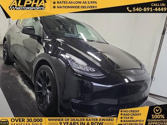 TESLA MODEL Y 2022 7SAYGDEE1NF332213 image